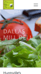 Mobile Screenshot of dallasmilldeli.net